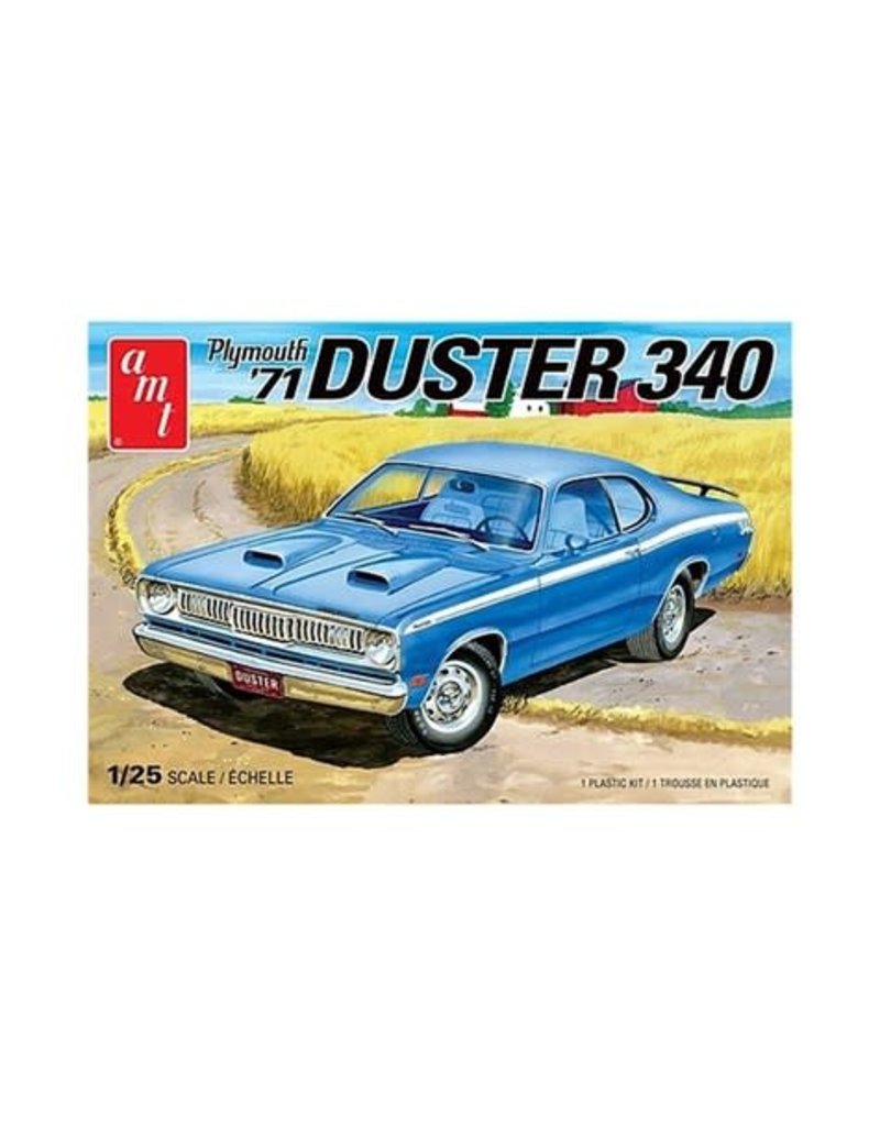 AMT AMT1118 1/25 1971 PHYMOUTH DUSTER 340 PLASTIC MODEL KIT