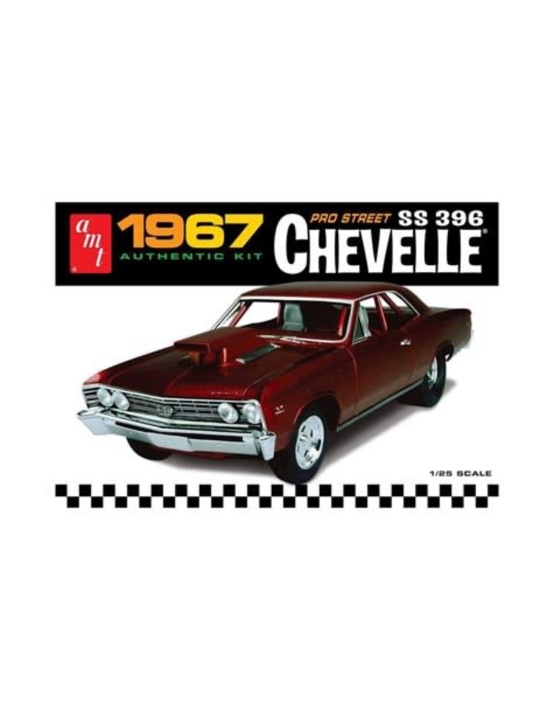 AMT AMT876 1/25 67 CHEVELLE PRO STREET PLASTIC MODEL KIT