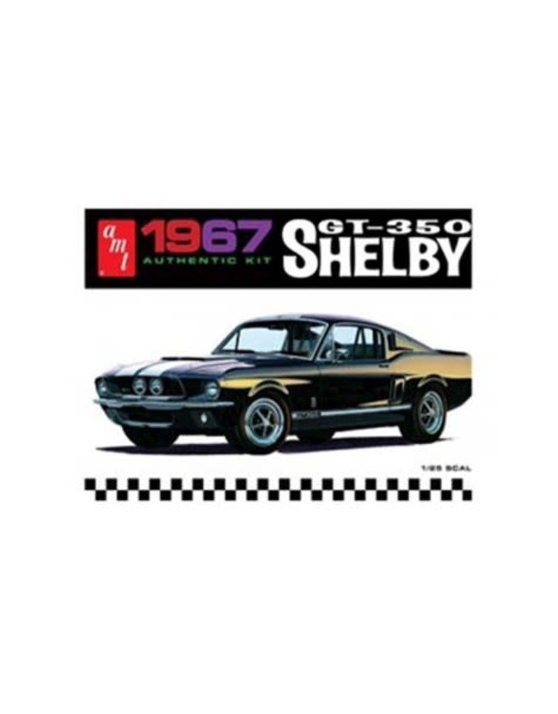 AMT AMT834/12 1/25 1967 SHELBY GT-350 PLASTIC MODEL KIT