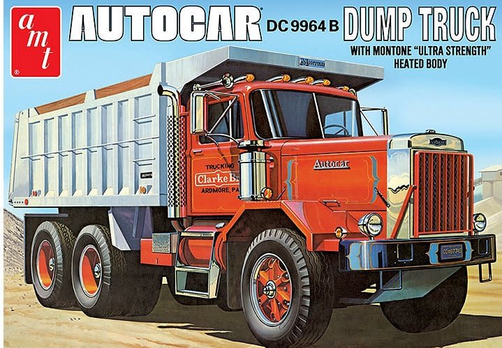 AMT1150 1/25 AUTOCAR DUMP TRUCK PLASTIC MODEL KIT