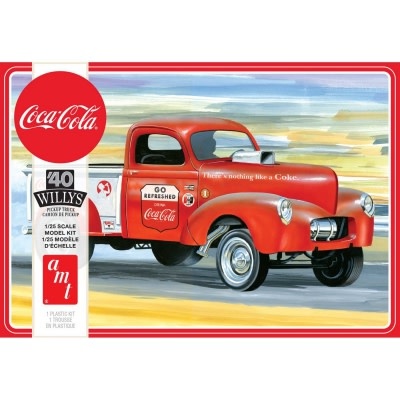 AMT1145M 1/25 1940 WILLYS COKE PICKUP PLASTIC MODEL KIT