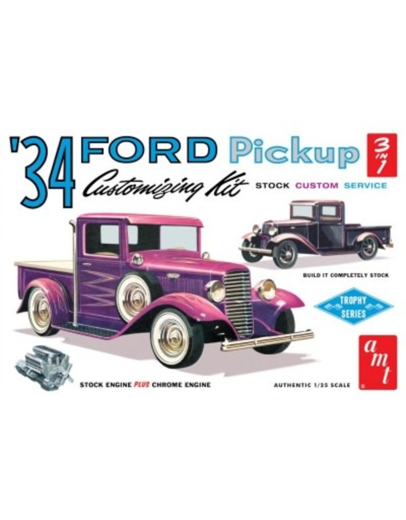 AMT AMT1120 1/25 34 FORD PICKUP