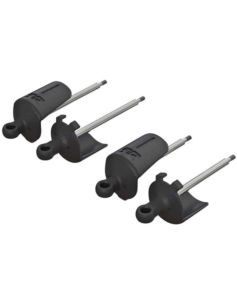 ARRMA AR330527 SHOCK SHAFT EYELET/SPRING PERCH SET RR (2)