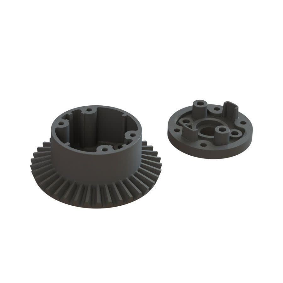AR310872 DIFFERENTIAL CASE SET 37T MAIN GEAR: BLX 3S