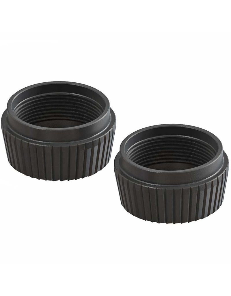ARRMA AR330513 SHOCK CAP LOWER ALUMINUM BLACK 6S (2)