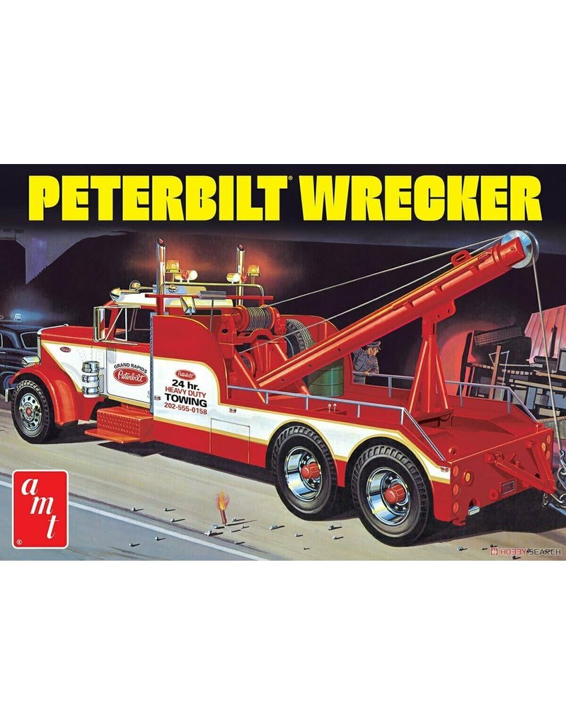 AMT AMT1133 1/25 PETERBILT 359 WRECKER PLASTIC MODEL KIT