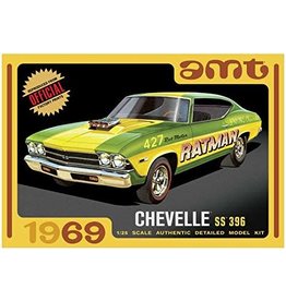 AMT AMT1138 1/25 1969 CHEVELLE SS 396 PLASTIC MODEL KIT