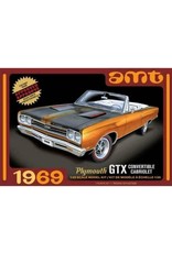 AMT AMT1137M 1/25 1969 PLYMOUTH GTX CONVERTIBLE PLASTIC MODEL KIT