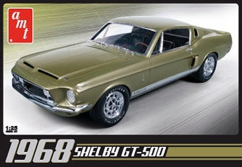 AMT634 1/25 1968 SHELBY GT500 PLASTIC MODEL KIT