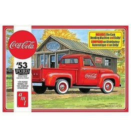 AMT AMT1144 1/25 1953 FORD PICKUP, COCA COLA 2T PLASTIC MODEL KIT