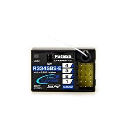 FUTABA FUT01102152-1 R334SBS-E FUTABA T-FHSS SR S.BUS2 4-CHANNEL 2.4GHZ RECEIVER
