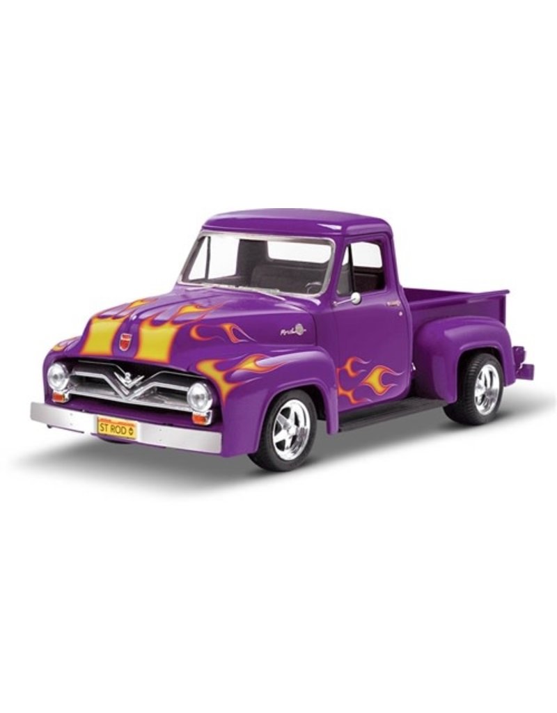 REVELL RMX850880 1/24 1955 FORD F100 STREET ROD PLASTIC MODEL KIT