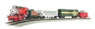 Merry Christmas Express N Scale Train Set