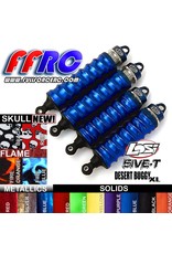 FULLFORCE RC DDMSM160BL FULLFORCE RC LOSI 5IVE-T SHOCK BOOTS BLUE (4PCS)