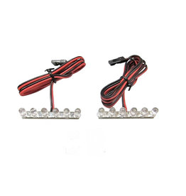 KILLER RC DDMTR224 KILLER RC TAIL LED LIGHTS: 6 RED LEDS