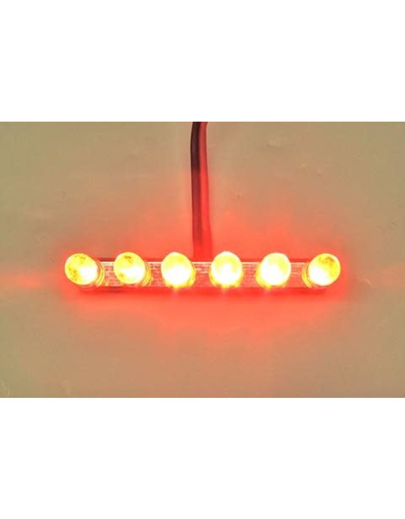 KILLER RC DDMTR224 KILLER RC TAIL LED LIGHTS: 6 RED LEDS