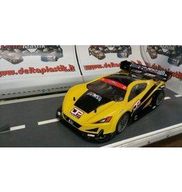 DELTA PLASTIK USA DP0178/2 GT178  1/8 SCALE GT BODY: CLEAR