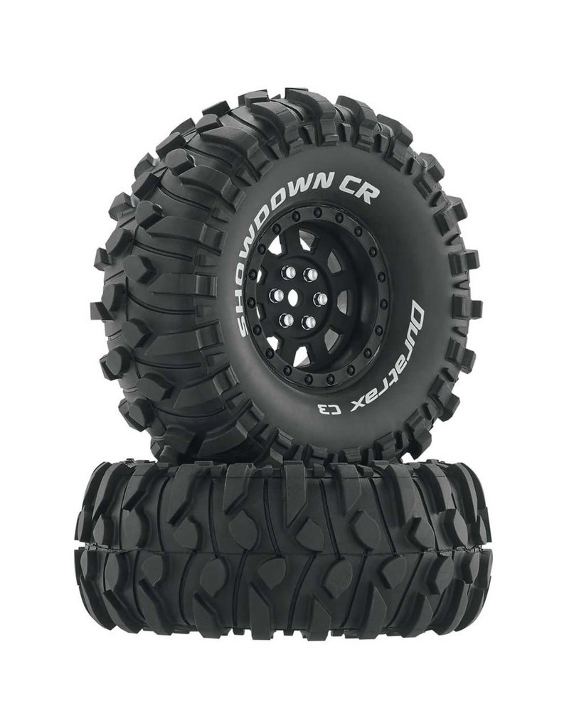 DURATRAX DTXC4034 SHOWDOWN CR C3 MOUNTED 1.9" CRAWLER BLACK (2)