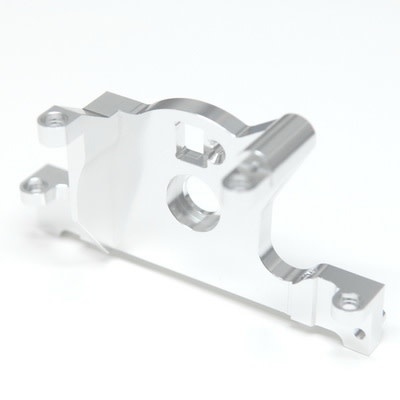 SPTST7460S ALUMINUM MOTOR MOUNT FOR TRAXXAS SLASH 4X4 LCG: SILVER