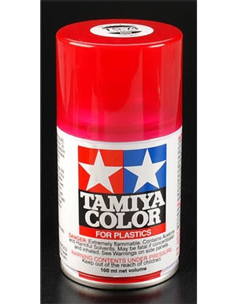 TAMIYA TAM85074 TS-74 CLEAR RED LACQUER SPRAY PAINT 100ML