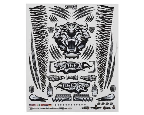 FBR1DECTBK153 CONCEPT TIGER DECAL SHEET BLACK (8.5x11")