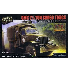 WALTERSONS WAL873006A GMC 2.5 TON CARGO TRUCK PLASTIC MODEL KIT