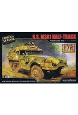 WALTERSONS WAL873007A U.S. M3A1 HALF-TRACK PLASTIC MODEL KIT