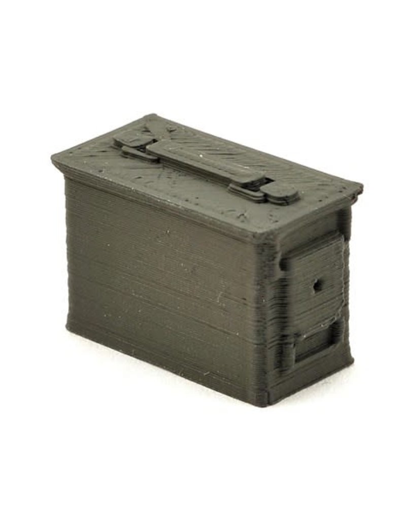 SCALE BY CHRIS SBC009GREEN AMMO BOX (GREEN)