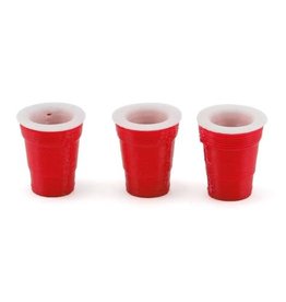 SCALE BY CHRIS SBC015RED 3 KEG CUPS (RED)
