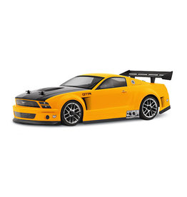 HPI RACING HPI17504 FORD MUSTANG GTR CLEAR BODY 200MM: CLEAR