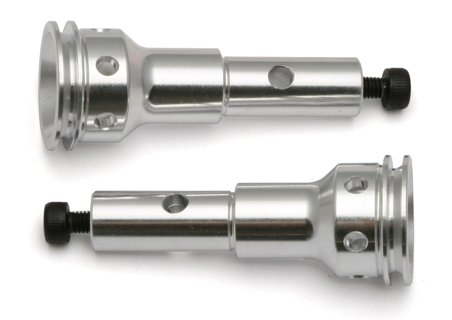 ASC89284 RC8 REAR STUB AXLE ALUMINUM