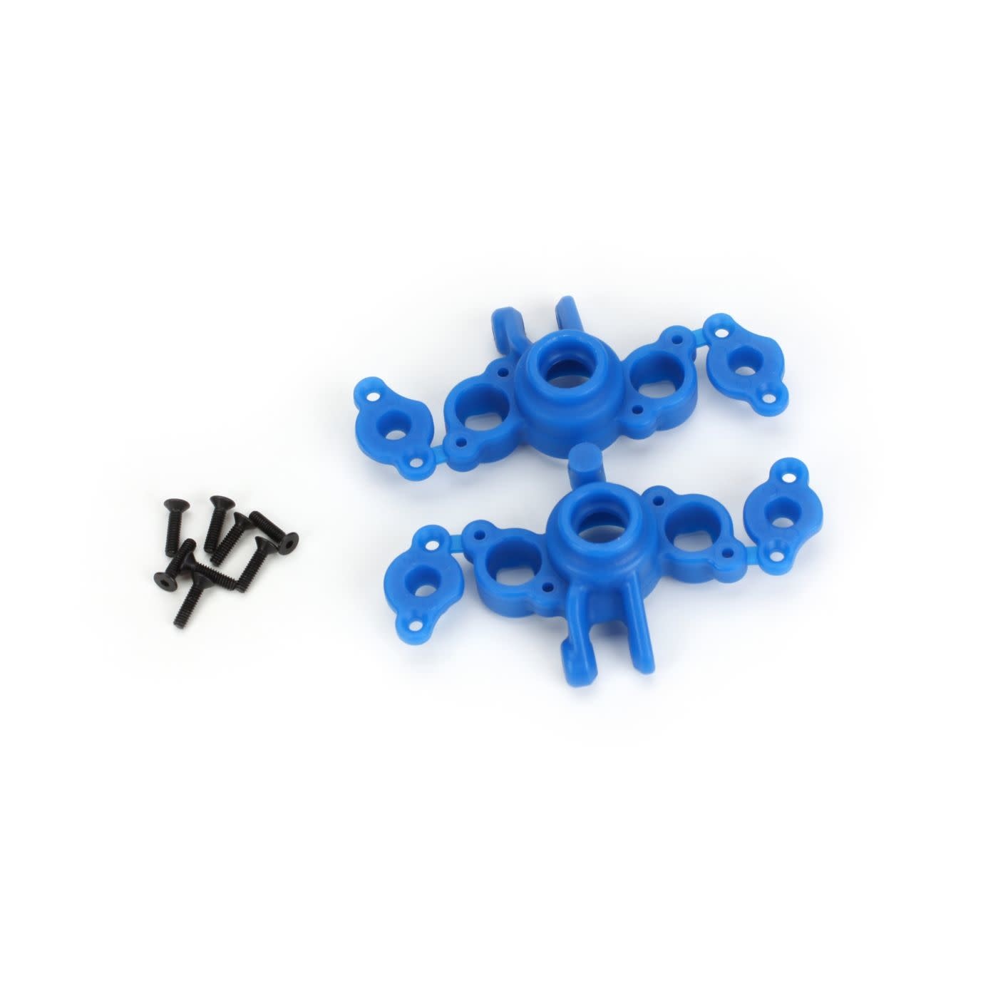 RPM73165 AXLE CARRIERS 1/16 TRAXXAS BLUE