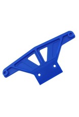 RPM RC PRODUCTS RPM81165 WIDE FRONT BUMPER FOR RUSTLER, STAMPEDE: BLUE
