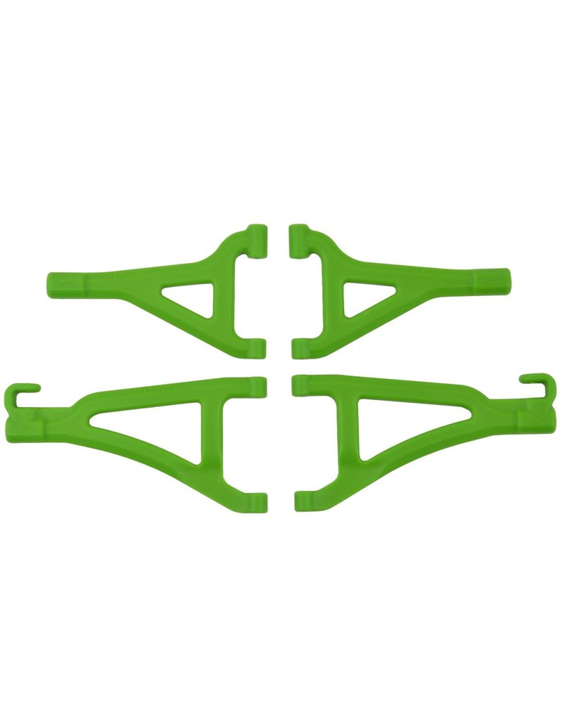 RPM RC PRODUCTS RPM80694 FRONT UPPER /LOWER A-ARM SET 1/16 E-REVO: GREEN