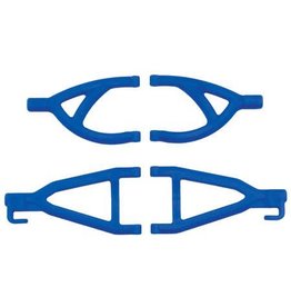 RPM RC PRODUCTS RPM80605 REAR UPPER /LOWER A-ARM SET FOR 1/16 E-REVO: BLUE