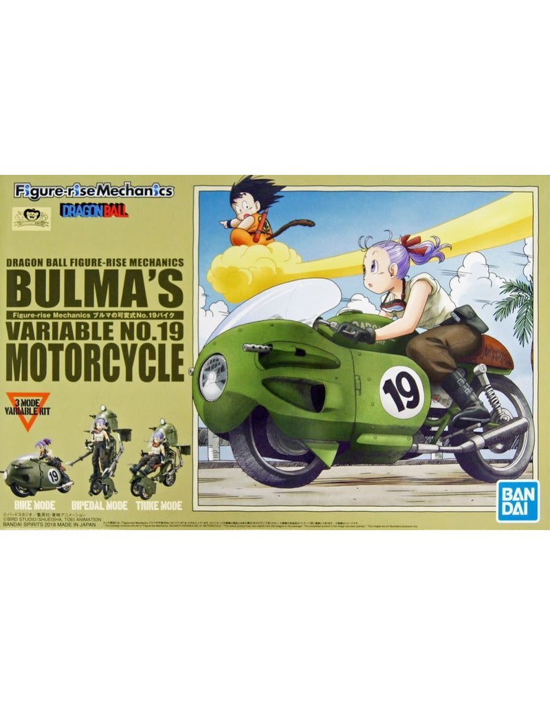BANDAI BAS2465615 FIGURE-RISE BULMA'S VARIABLE NO.19 BIKE "DRAGON BALL Z"
