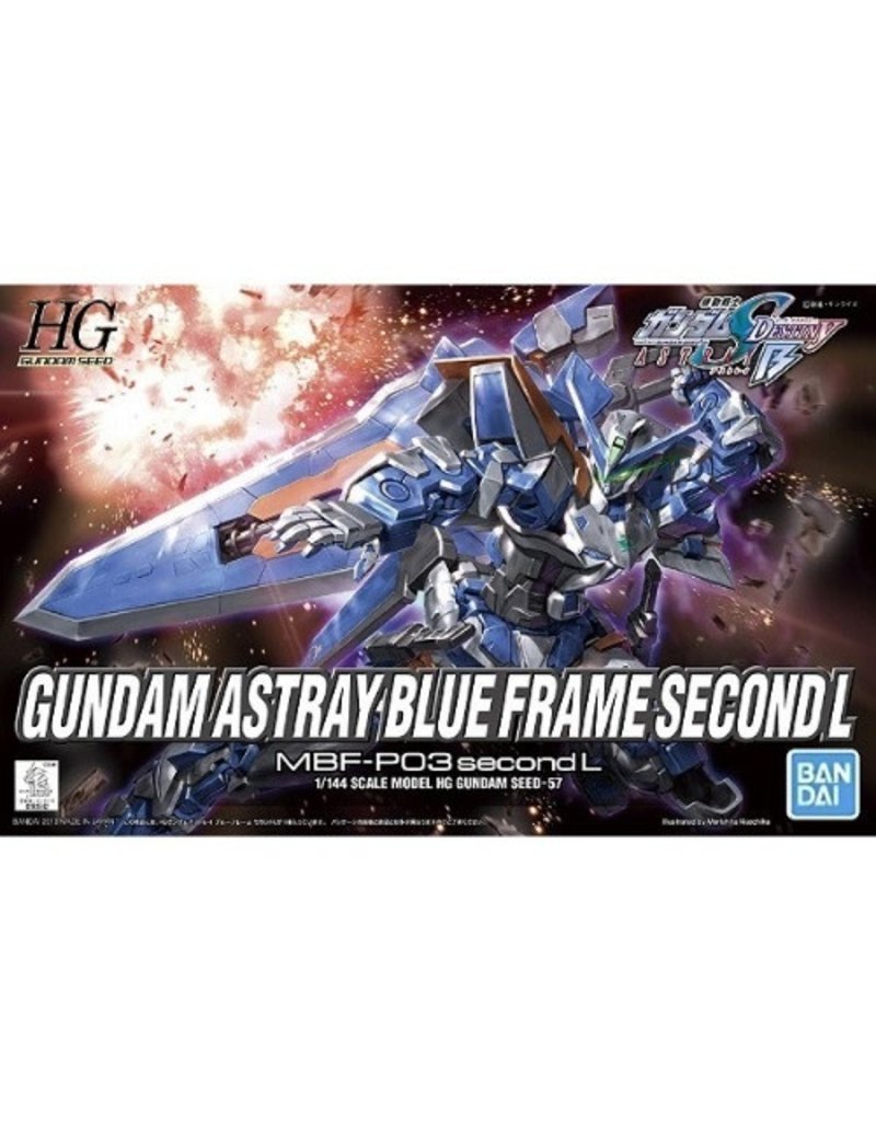 BANDAI BAN2203512 1/144 GUNDAM ASTRAY BLUE