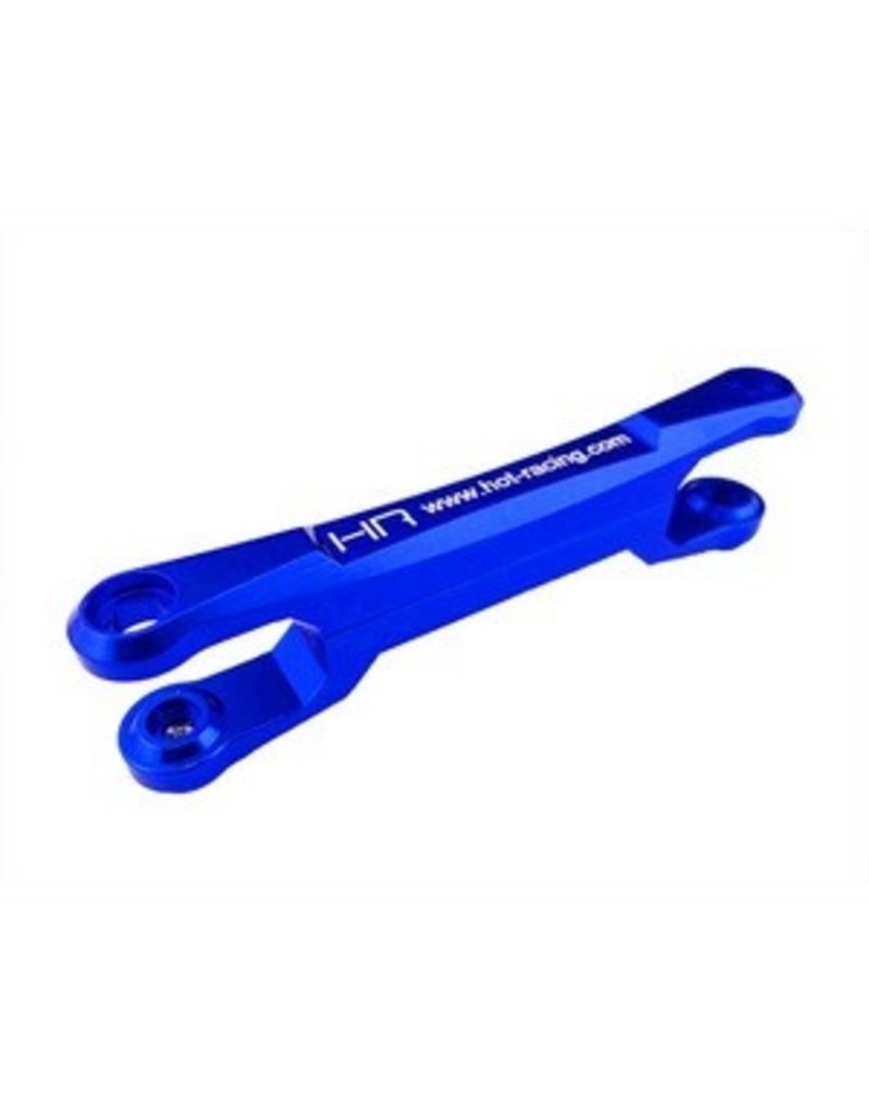 HOT RACING HRAXMX4906 ALUMINUM STEERING RACK CENTER BRACE FOR TRAXXAS X-MAXX