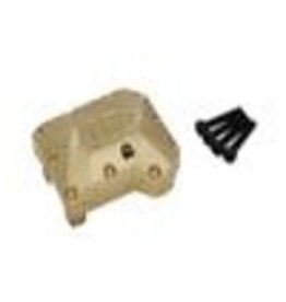 HOT RACING HRATRXF12CH01 70G BRASS HEAVY METAL AXLE DIFFERENTIAL COVER FOR TRAXXAS TRX-4