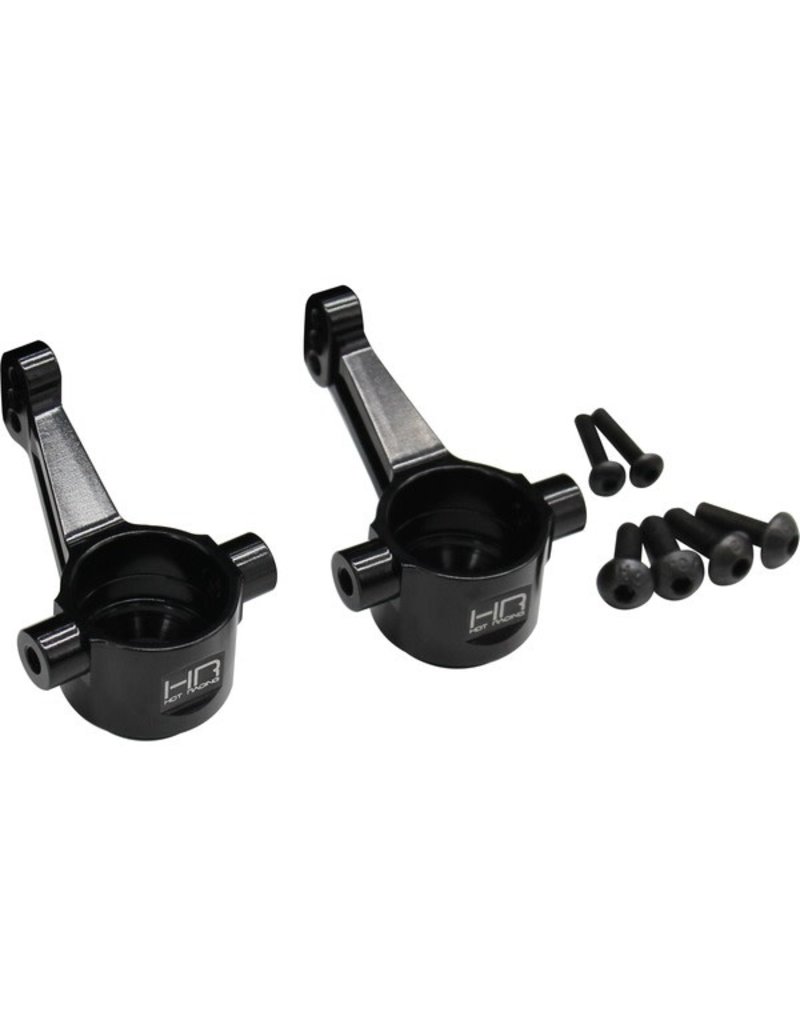 HOT RACING HRAATF2101 ALUMINUM STEERING BLOCKS FOR ARRMA 1/10 4X4 (2)