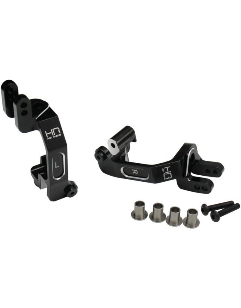 HOT RACING HRAATF1901 ALUMINUM FRONT C-HUBS FOR ARRMA 1/10 4X4 (2)