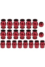 HOT RACING HRAATF160B02 ALUMINUM PIVOT BALL SET FOR ARRMA 1/10 4X4 3S