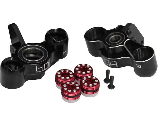 HRAAON21MA01 ALUMINUM AXLE CARRIERS "HD BEARINGS" FOR ARRMA 6S LEGACY (2)
