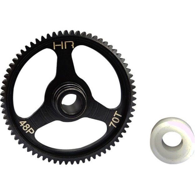HRASTRF470 48P 70T STEEL SPUR GEAR FOR TRAXXAS 4-TEC 2.0, 3.0