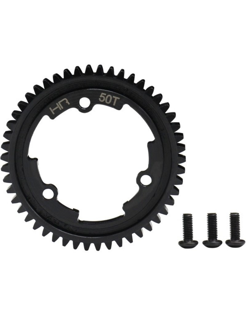 HOT RACING HRAERVT50M01 50T MOD1 SPUR GEAR FOR TRAXXAS E-REVO 2.0, X-MAXX
