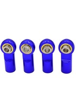 HOT RACING HRARVO160AHBN06 ALUMINUM PUSH ROD ENDS FOR TRAXXAS REVO (4)