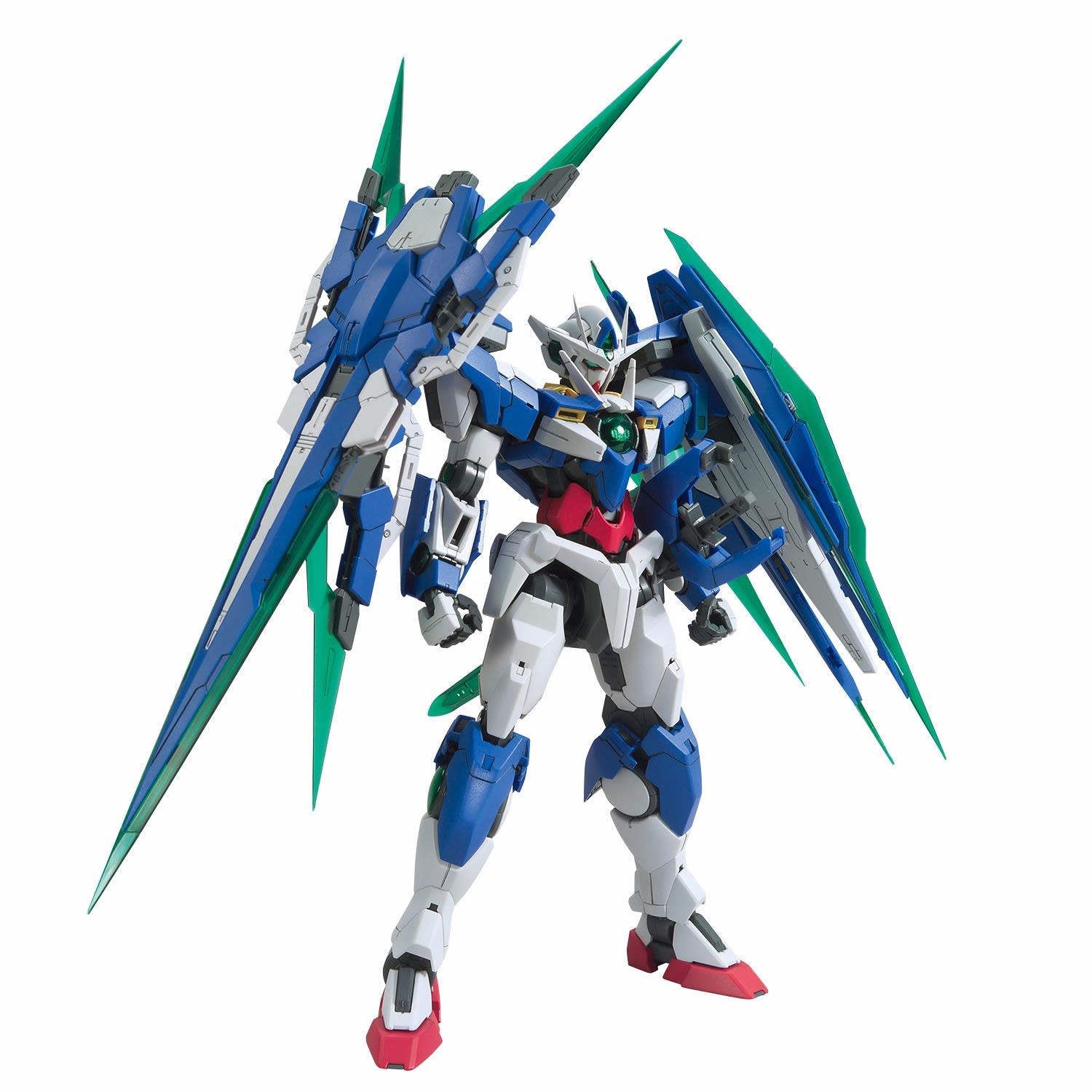 BAS2428532 MG 1/100 00 QAN[T] FULL SABER "MOBILE SUIT GUNDAM 00" PLASTIC MODEL KIT