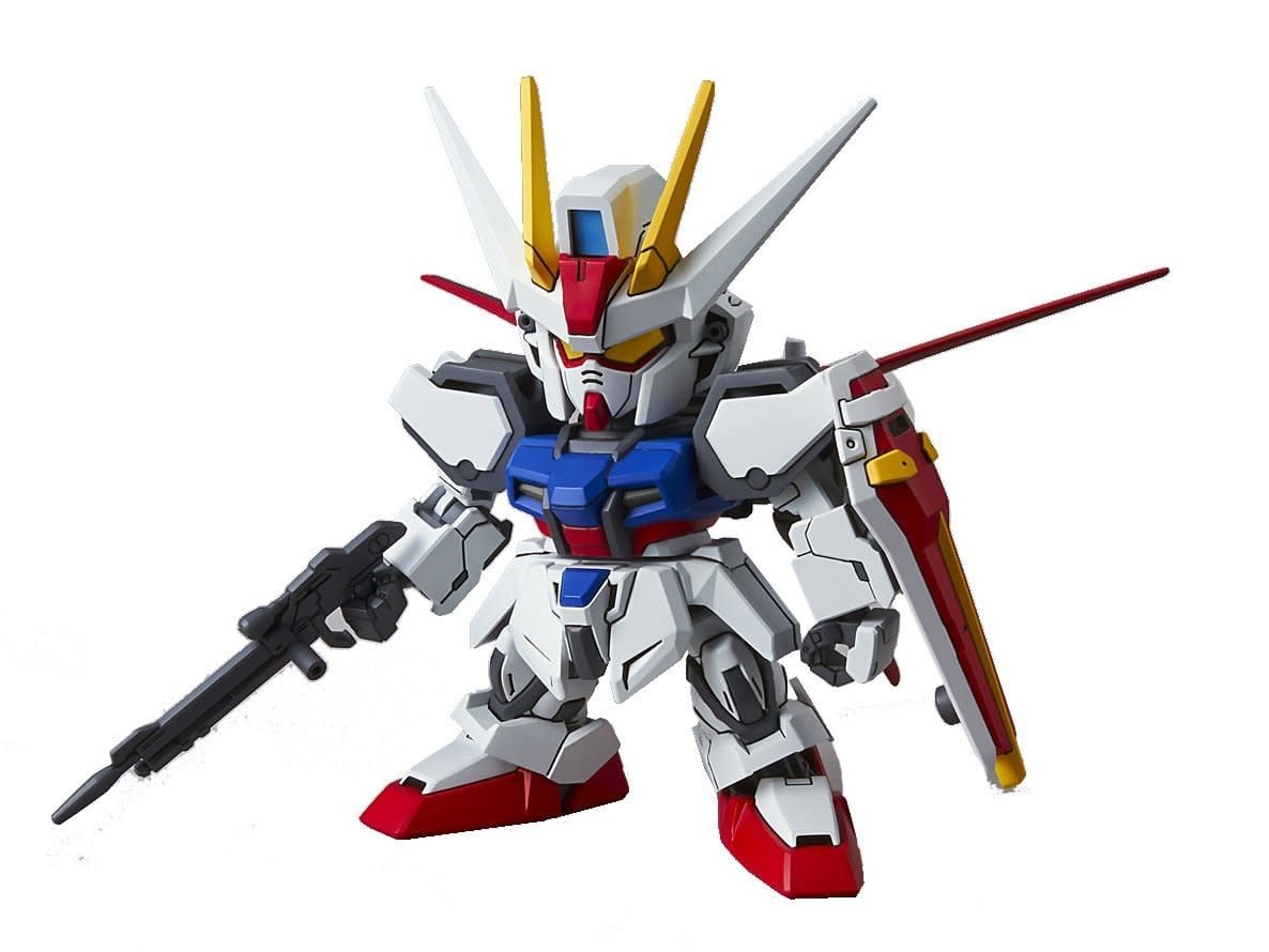 BAS2304002 SD EX-STANDARD #02 GAT-X105 AILE STRIKE GUNDAM "GUNDAM SEED" MODEL KIT