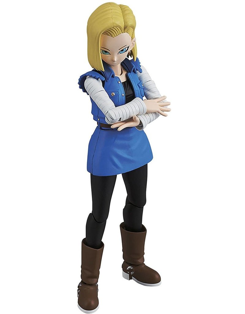 BANDAI *BAN2506685 FIGURE-RISE STANDARD ANDROID 18 (NEW PKG VER) "DRAGON BALL Z" PLASTIC MODEL KIT
