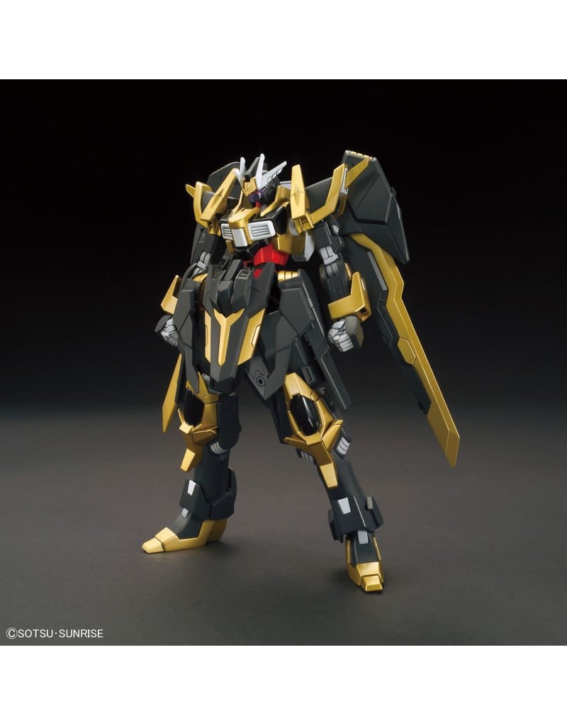 BANDAI BAS2382835 HGBF 1/144 #55 GUNDAM SCHWARZRITTER "GUNDAM BUILD FIGHTERS" MODEL KIT